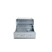 Grandfire Silverline - 32″ Gas BBQ gallery detail image