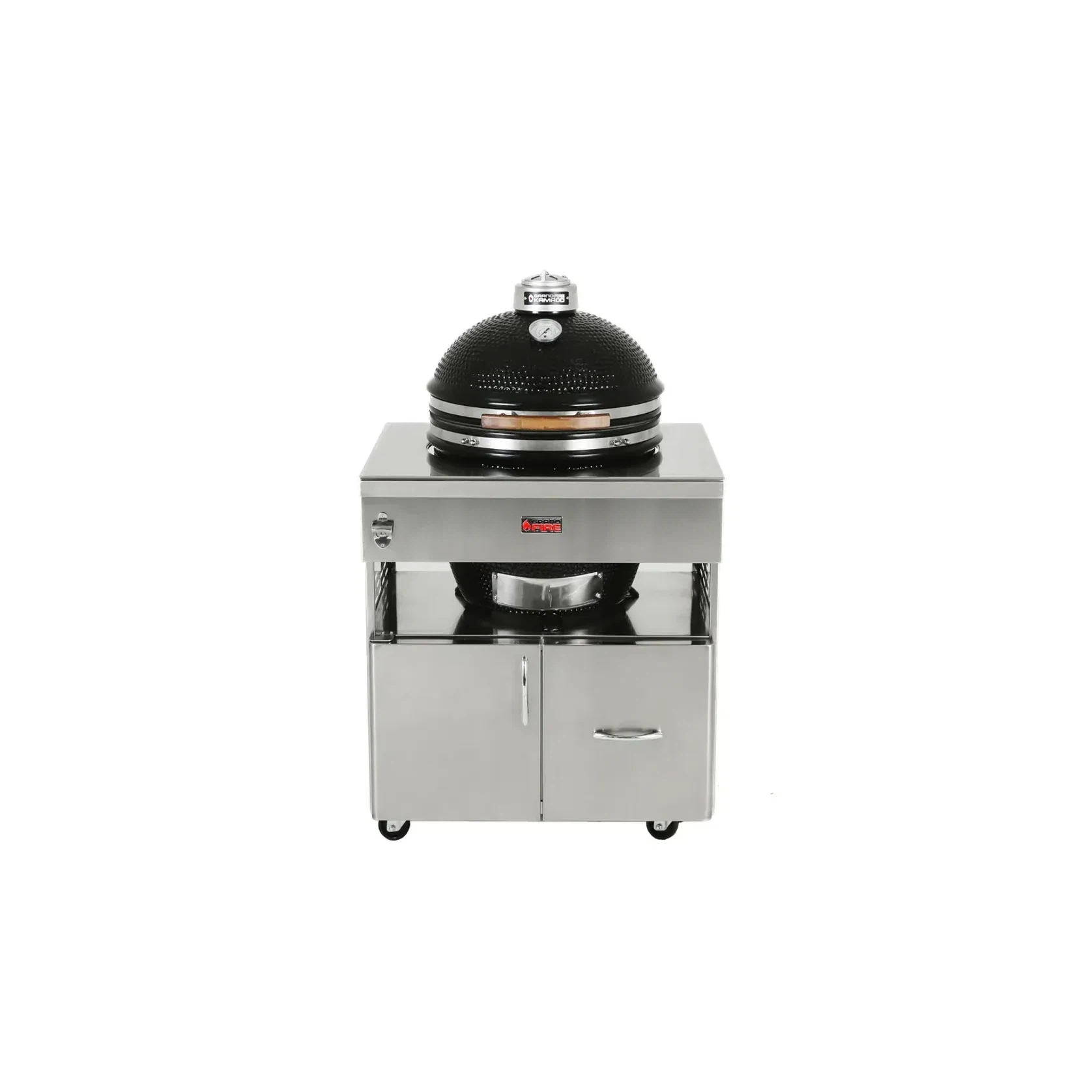 Grandfire Kamado - Integrated with SS Cart Grill gallery detail image