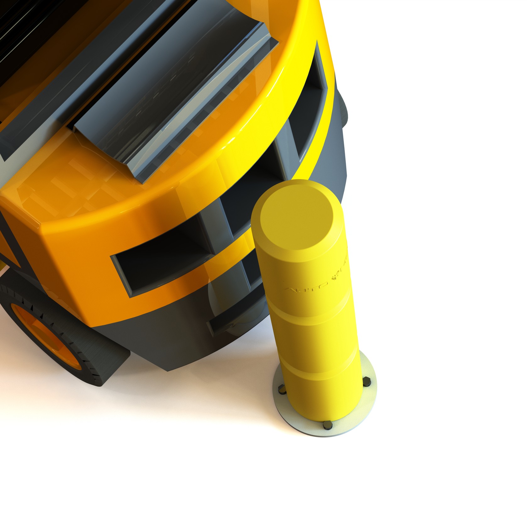 D-Line™ Energy Absorbing Bollard 165mm gallery detail image