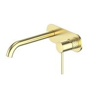 Textura Wall Basin Mixer W/ Plate gallery detail image