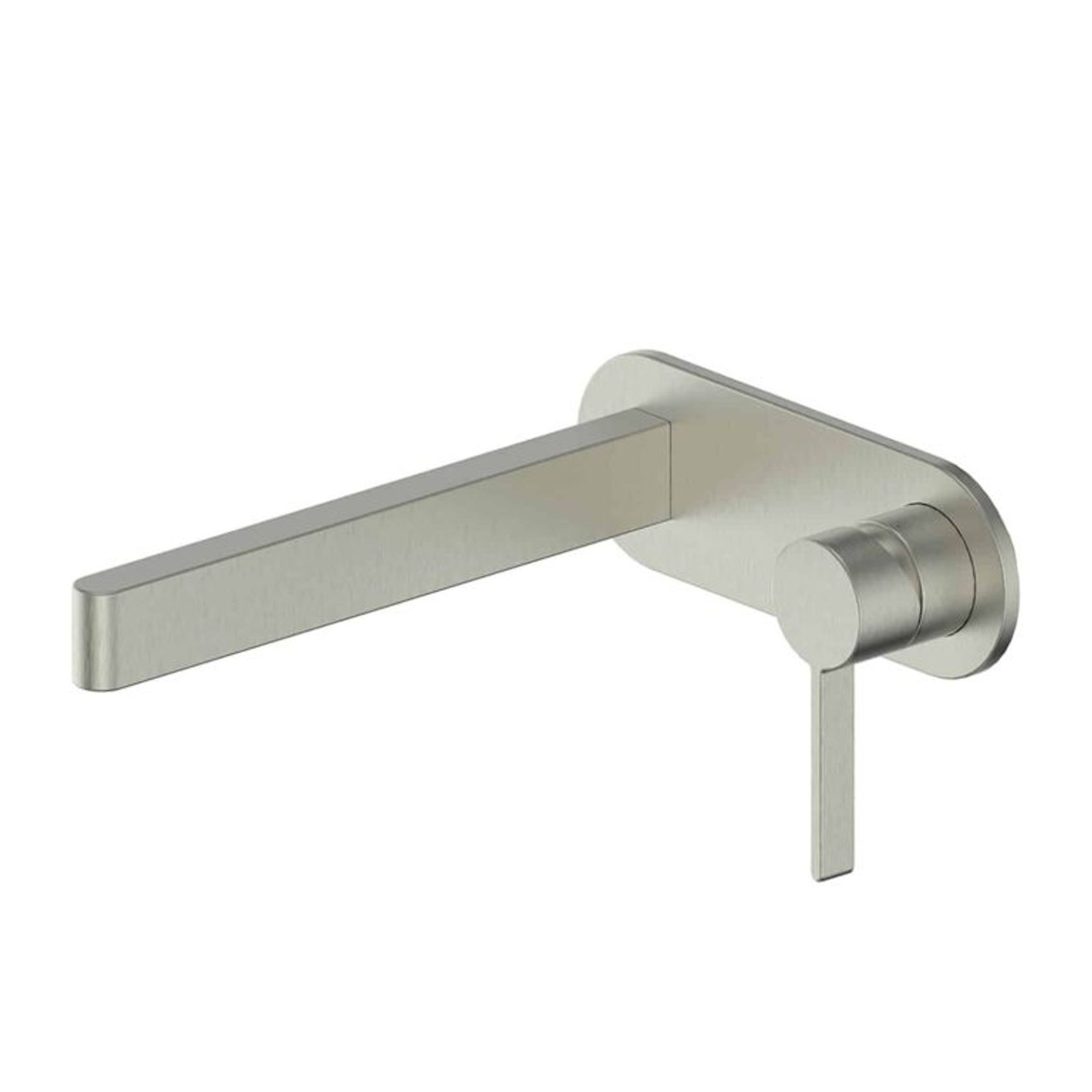 Glint Wall Basin Mixer W/Faceplate gallery detail image