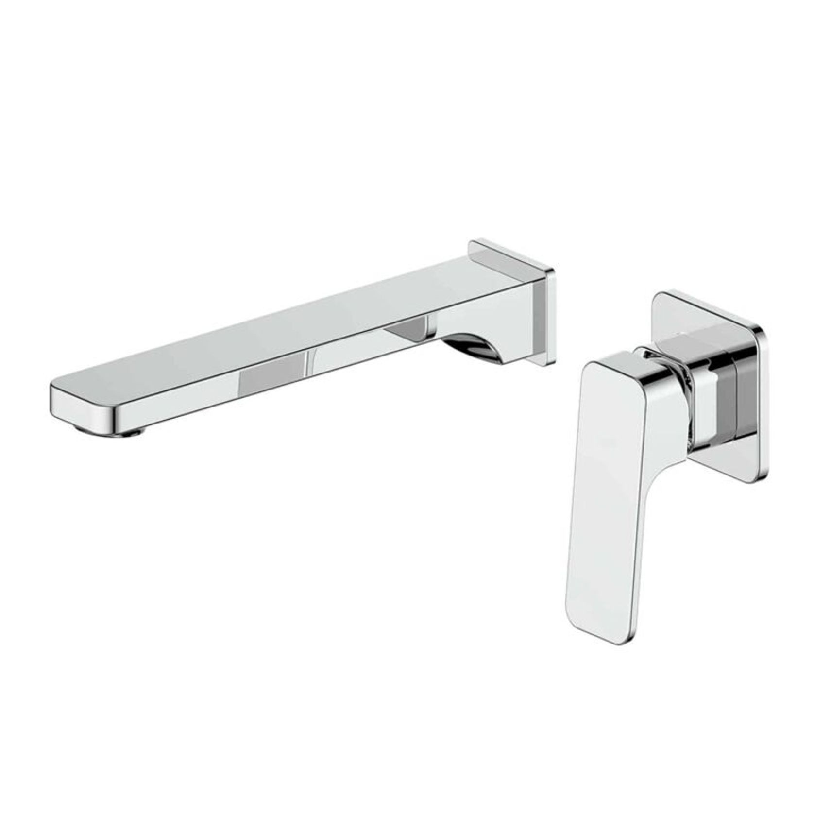 Swept Wall Basin Mixer gallery detail image