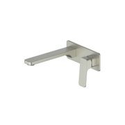 Swept Wall Basin Mixer W/Faceplate gallery detail image