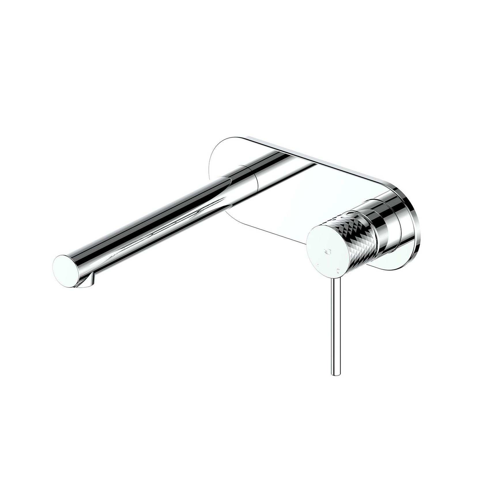 Mika Wall Basin Mixer with Faceplate gallery detail image