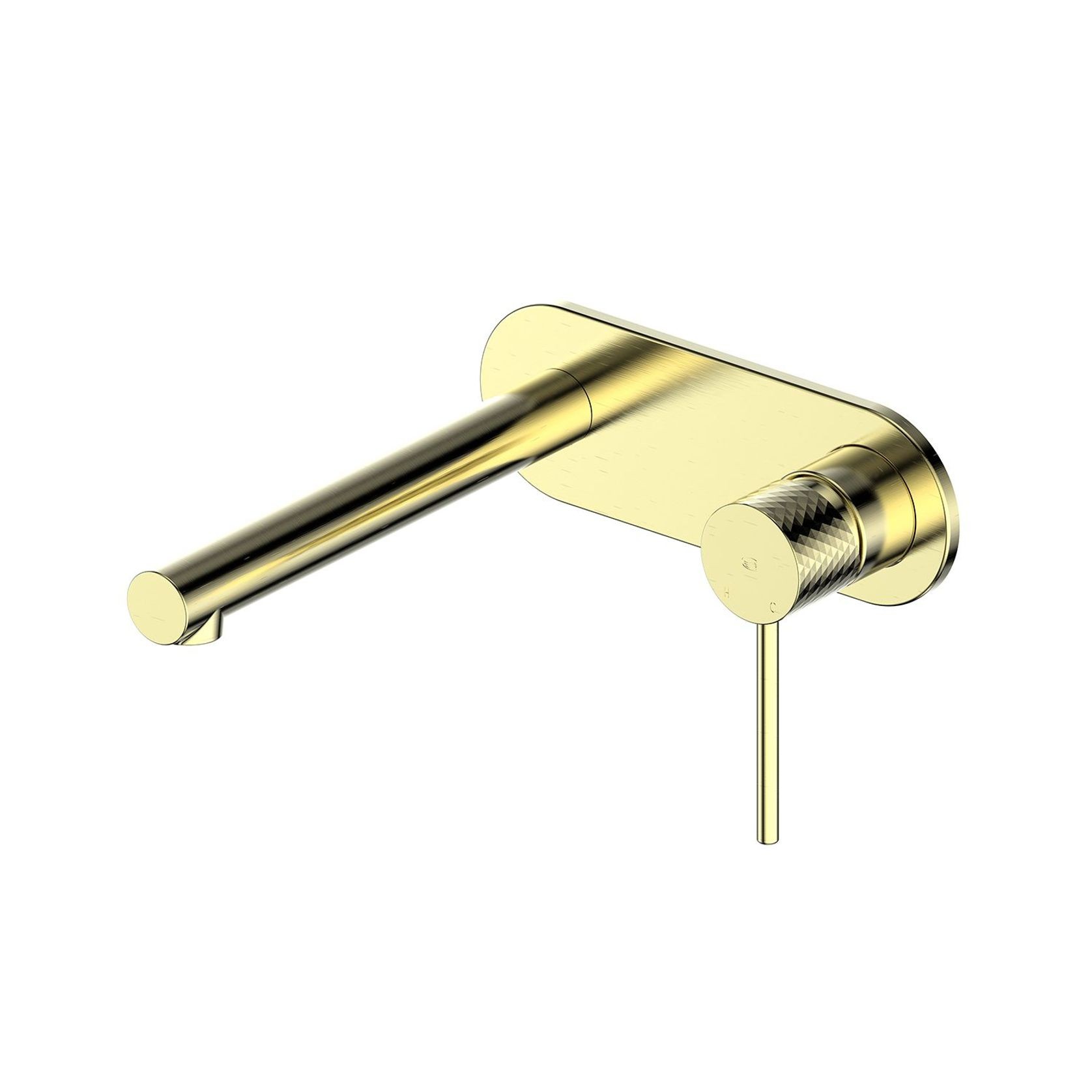 Mika Wall Basin Mixer with Faceplate gallery detail image