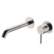 Kaya Wall Basin/Bath Mixer Set, Round Plates gallery detail image