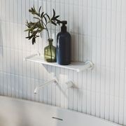 Kaya Wall Basin/Bath Mixer Set, Round Plates gallery detail image