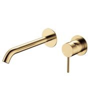 Kaya Wall Basin/Bath Mixer Set, Round Plates gallery detail image