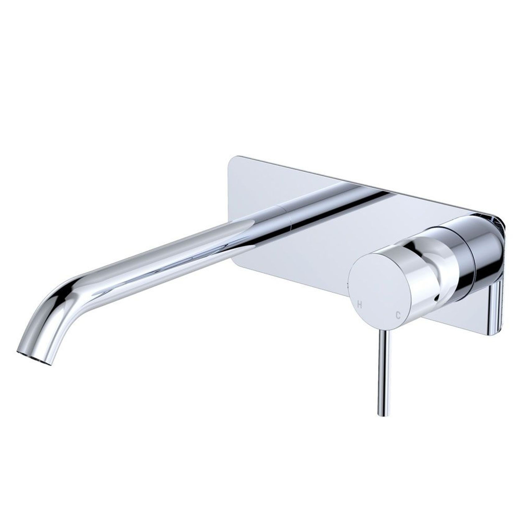 Kaya Wall Basin/Bath Mixer Set, Rectangular Plate gallery detail image