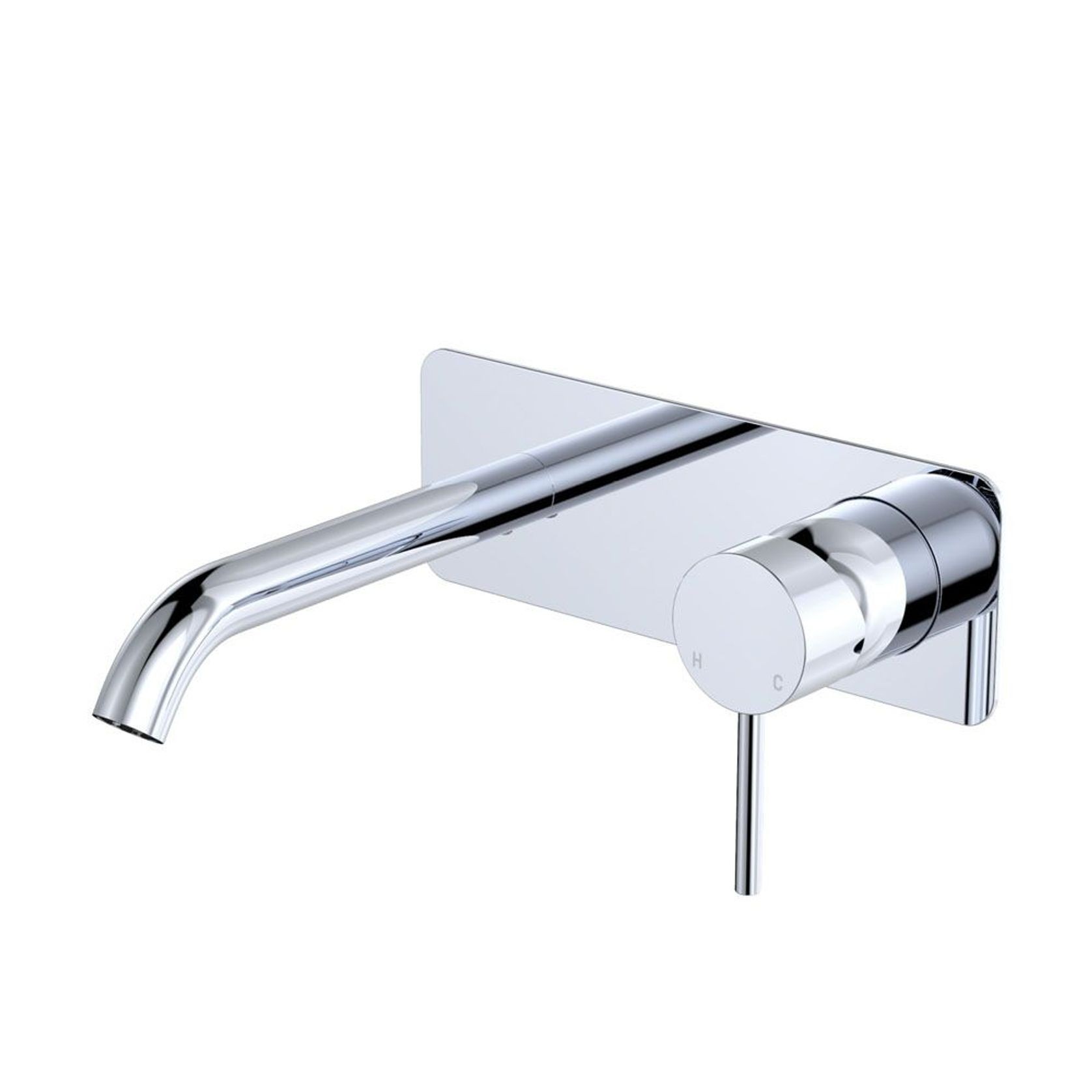 Kaya Wall Basin/Bath Mixer Set, Rectangular Plate gallery detail image