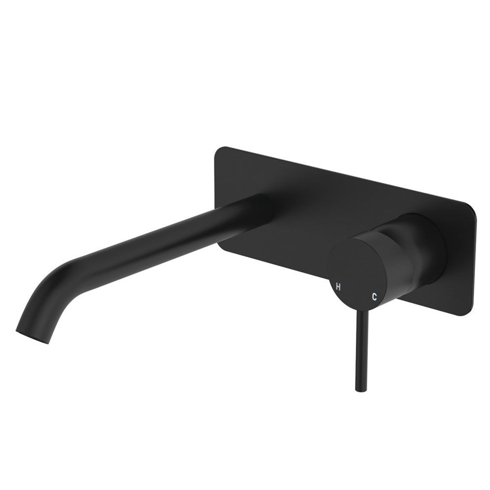 Kaya Wall Basin/Bath Mixer Set, Rectangular Plate gallery detail image