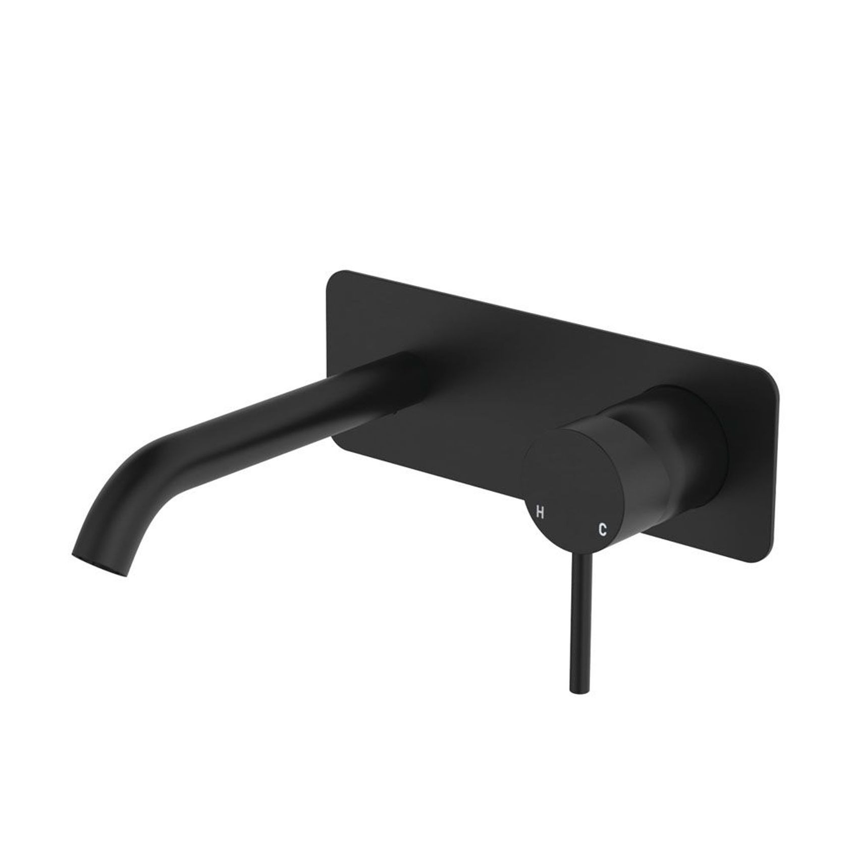 Kaya Wall Basin/Bath Mixer Set, Rectangular Plate gallery detail image
