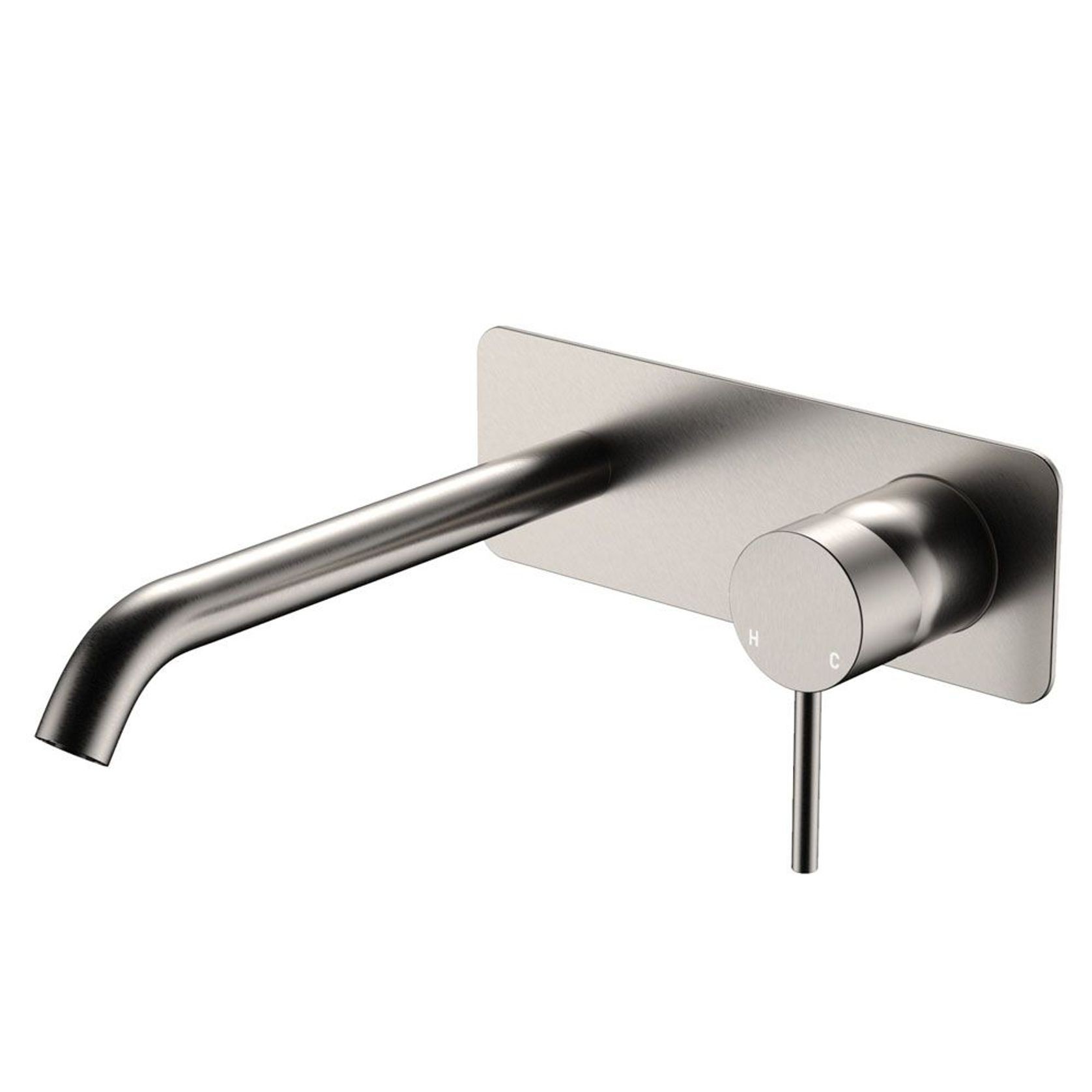 Kaya Wall Basin/Bath Mixer Set, Rectangular Plate gallery detail image