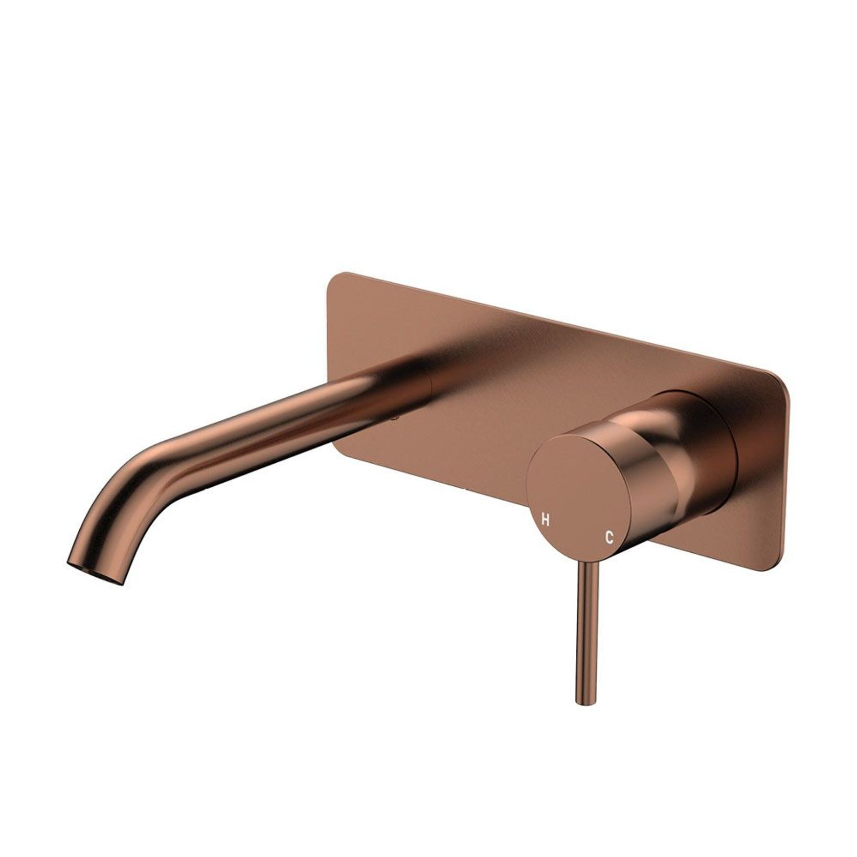 Kaya Wall Basin/Bath Mixer Set, Rectangular Plate gallery detail image