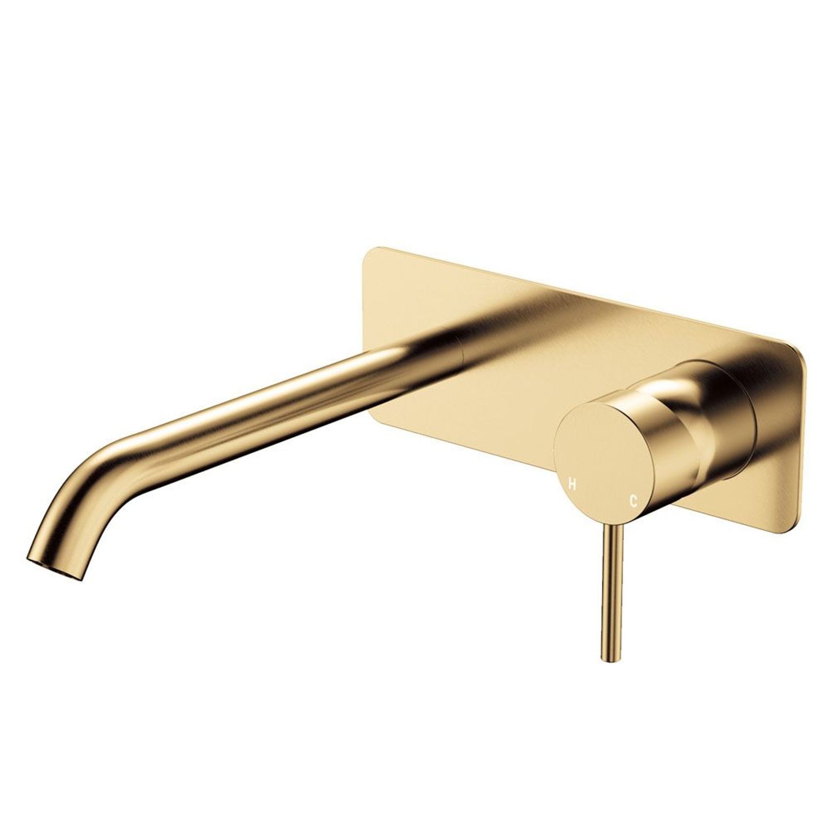 Kaya Wall Basin/Bath Mixer Set, Rectangular Plate gallery detail image