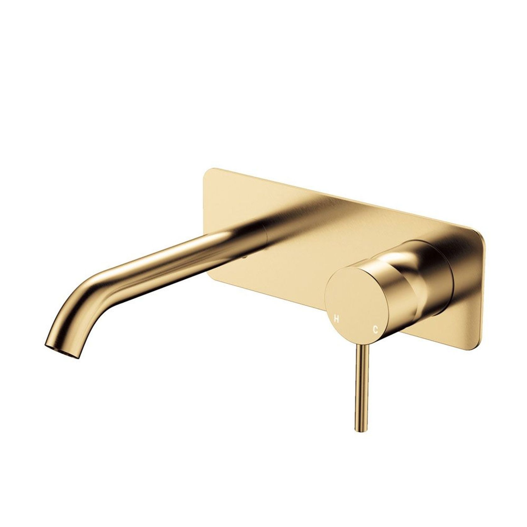 Kaya Wall Basin/Bath Mixer Set, Rectangular Plate gallery detail image