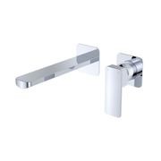 Tono Basin/Bath Wall Mixer Set, Square Plates gallery detail image