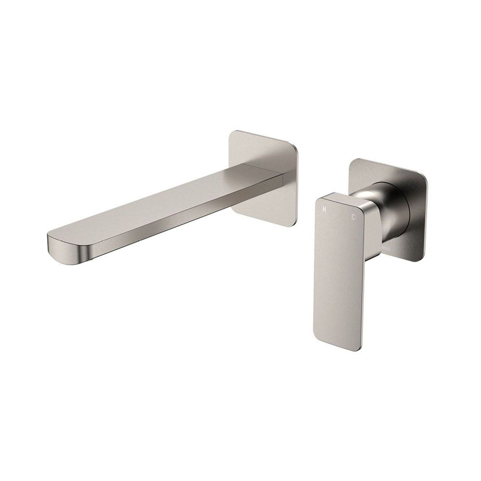 Tono Basin/Bath Wall Mixer Set, Square Plates gallery detail image