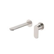 Empire Slim Basin/Bath Wall Mixer Set, Round Plates gallery detail image