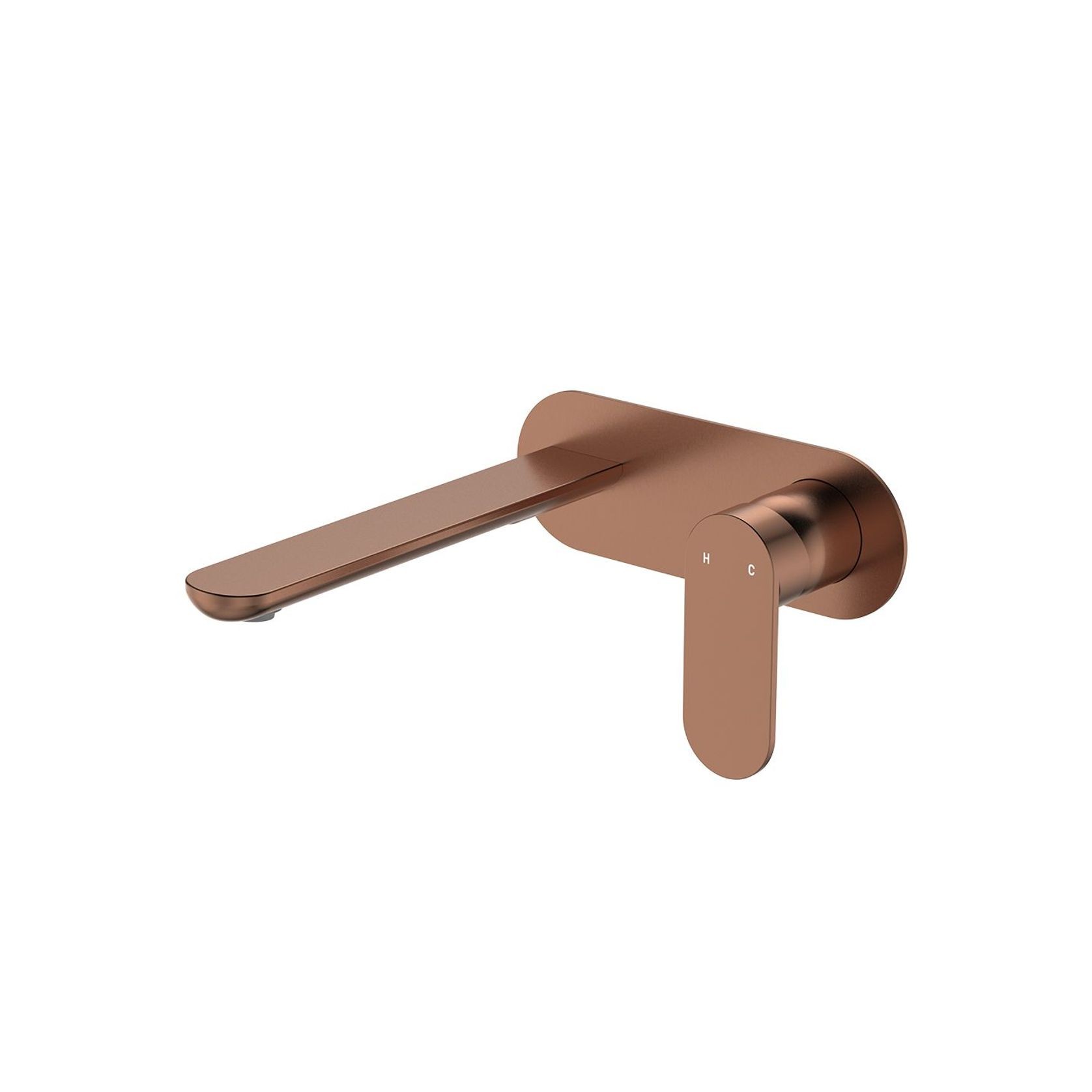 Empire Slim Basin/Bath Wall Mixer Set, Oval Plate gallery detail image