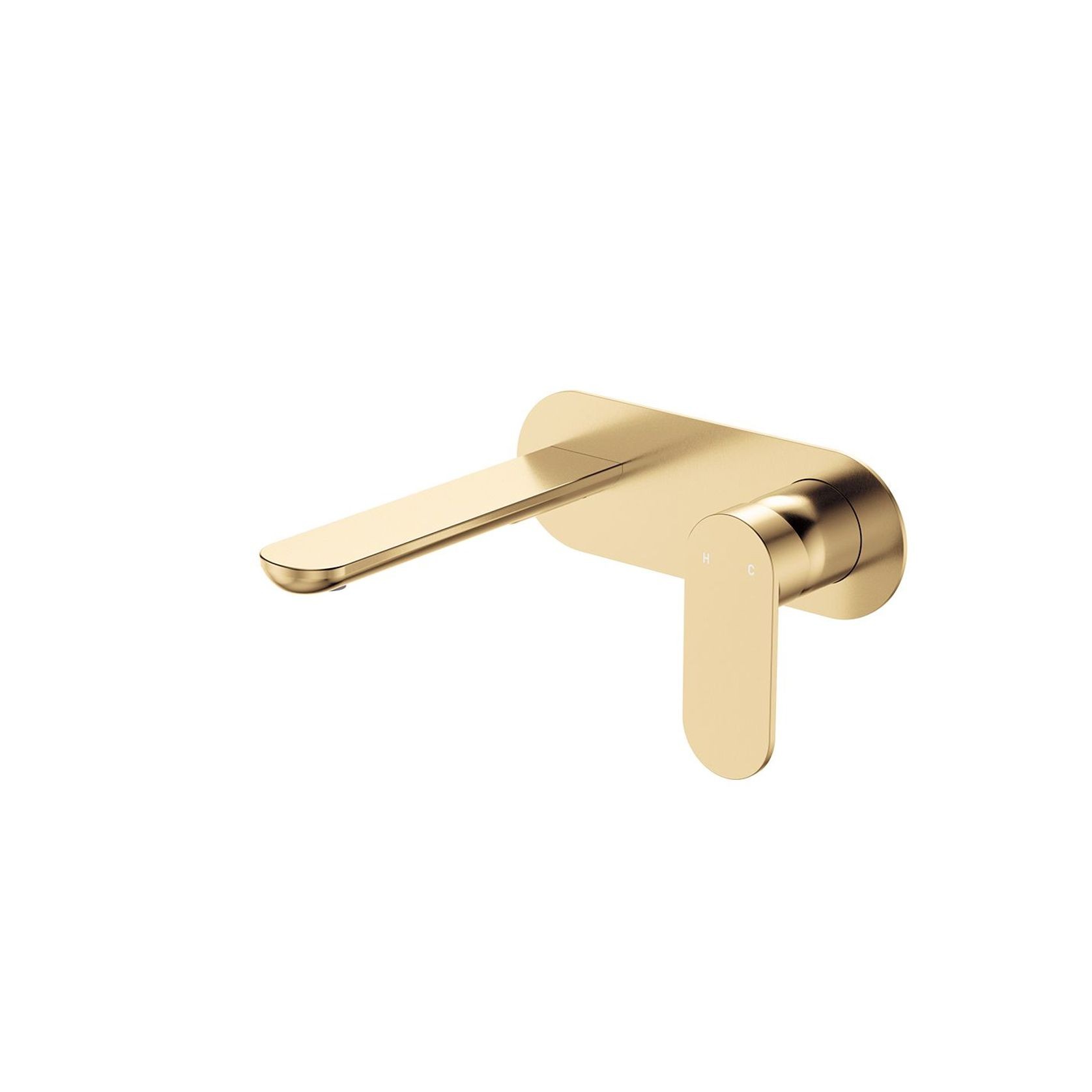 Empire Slim Basin/Bath Wall Mixer Set, Oval Plate gallery detail image