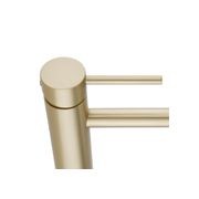 Lucid Pin Tall Basin Mixer Light Brushed Brass gallery detail image
