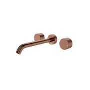 Kaya Wall Set, Round Taps, 220mm Outlet gallery detail image