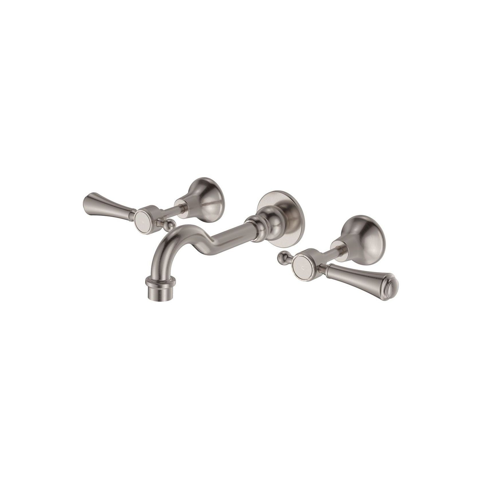 Lillian Lever Basin/Bath Wall Set gallery detail image