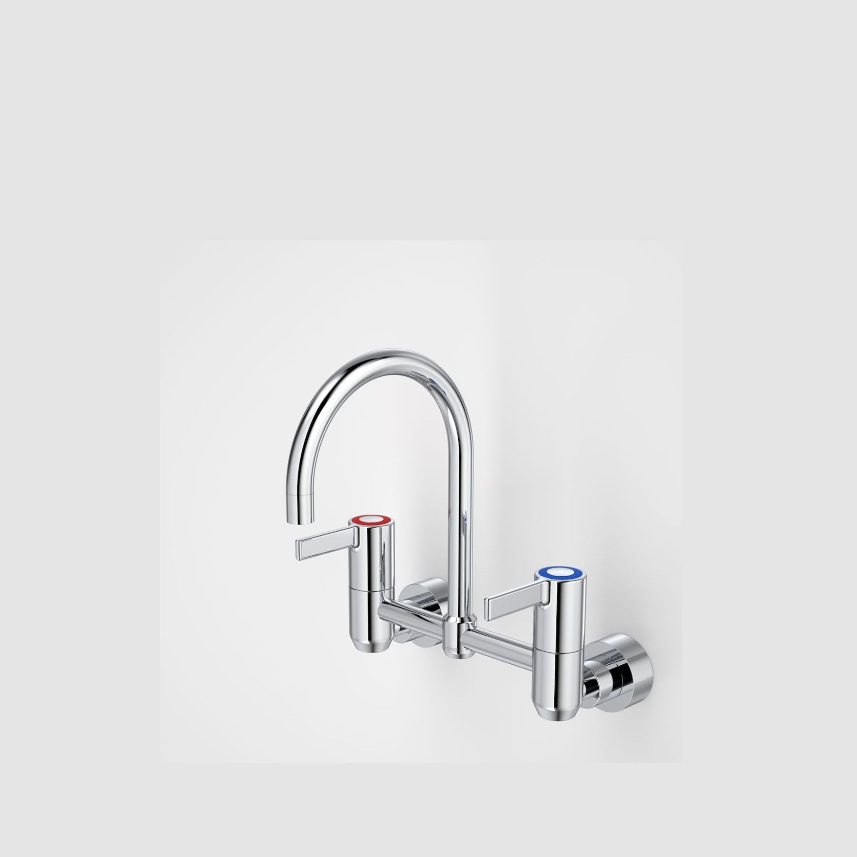 G Series+ Exposed Wall Sink Set 160mm Outlet + 150mm Handles gallery detail image