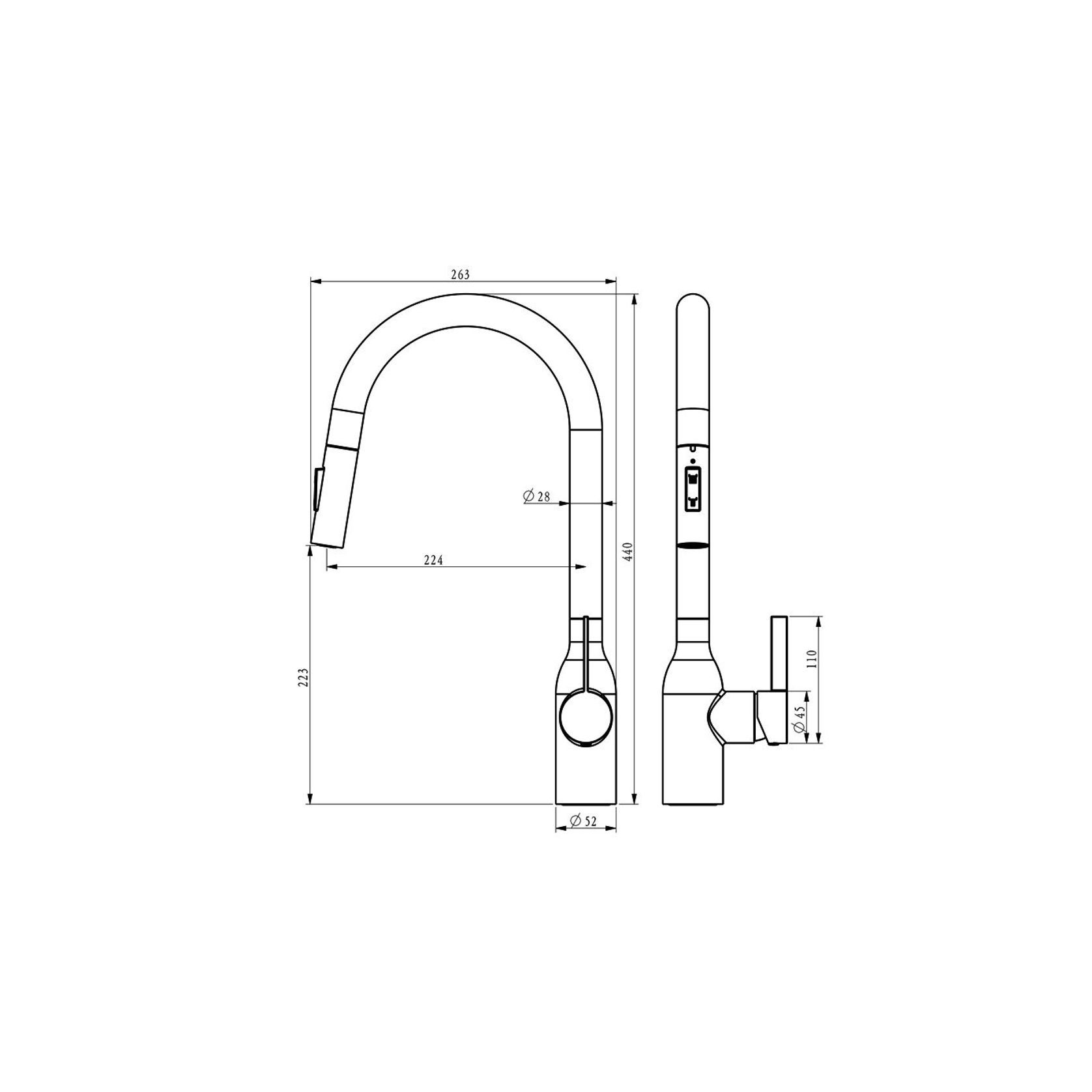 Due [dù·e] Stainless Steel Tapware gallery detail image