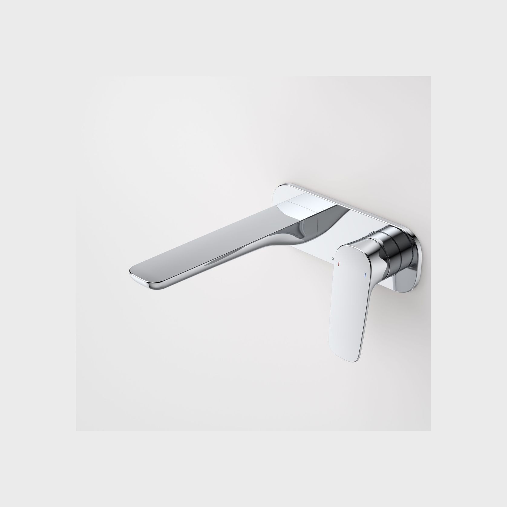 Contura II Wall Basin/Bath Mixer 180mm | Chrome gallery detail image