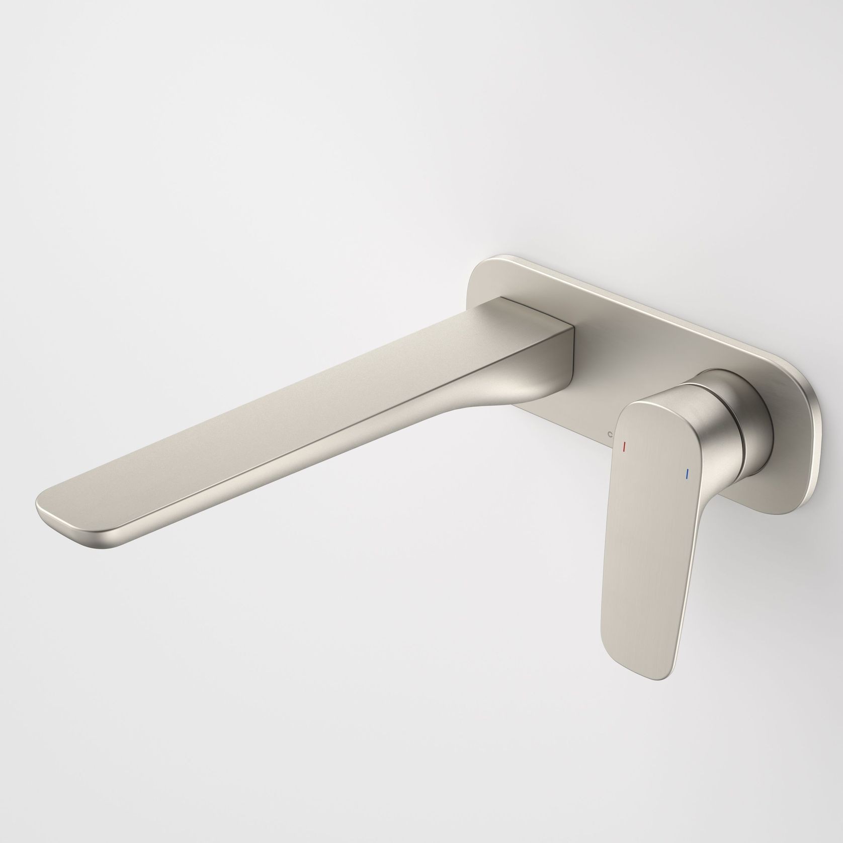 Contura II Wall Basin/Bath Mixer 220mm  | Brushed Nickel gallery detail image