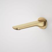 Contura II Basin/Bath Outlet 180mm  | Brushed Brass gallery detail image