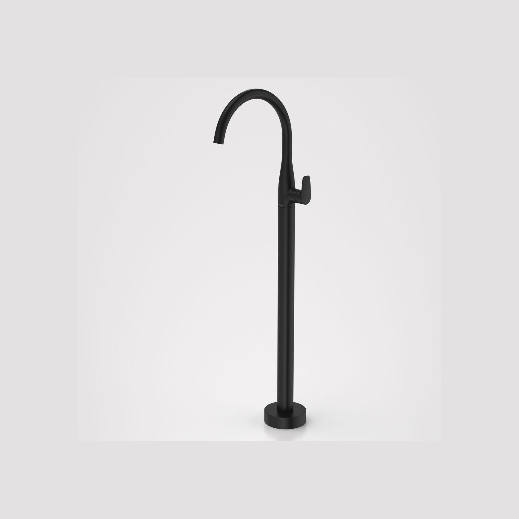 Contura II Freestanding Bath Filler | Matte Black gallery detail image