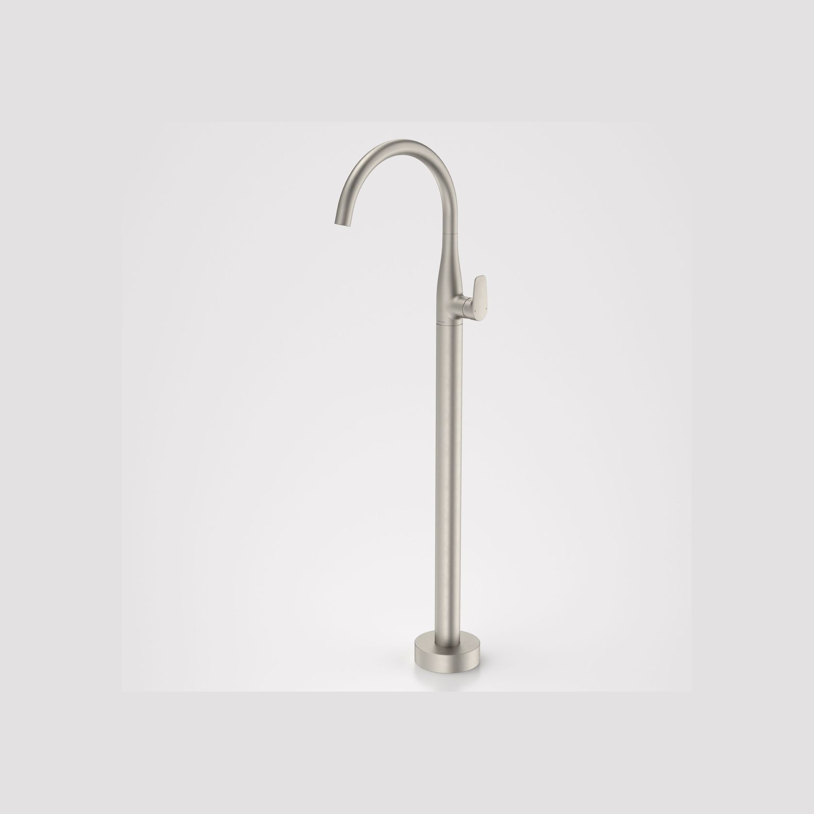 Contura II Freestanding Bath Filler | Brushed Nickel gallery detail image