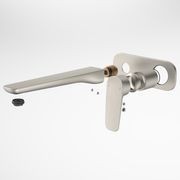 Contura II Wall Basin/Bath Mixer 220mm - Trim Kit  | Brushed Nickel gallery detail image