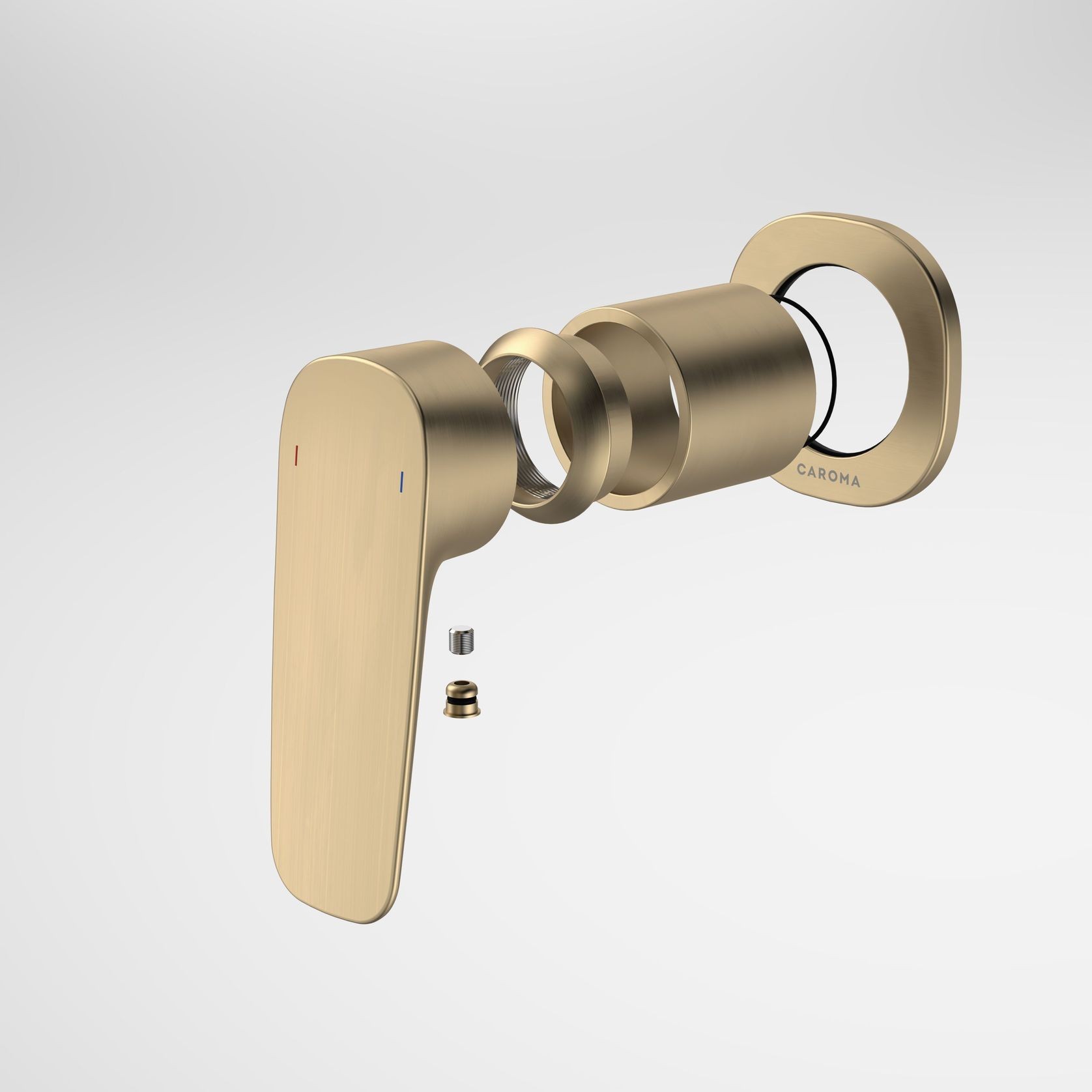Contura II Bath/Shower Mixer | Brushed Brass gallery detail image