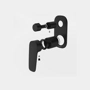 Contura II Bath/Shower Mixer with Diverter - Trim Kit | Matte Black gallery detail image