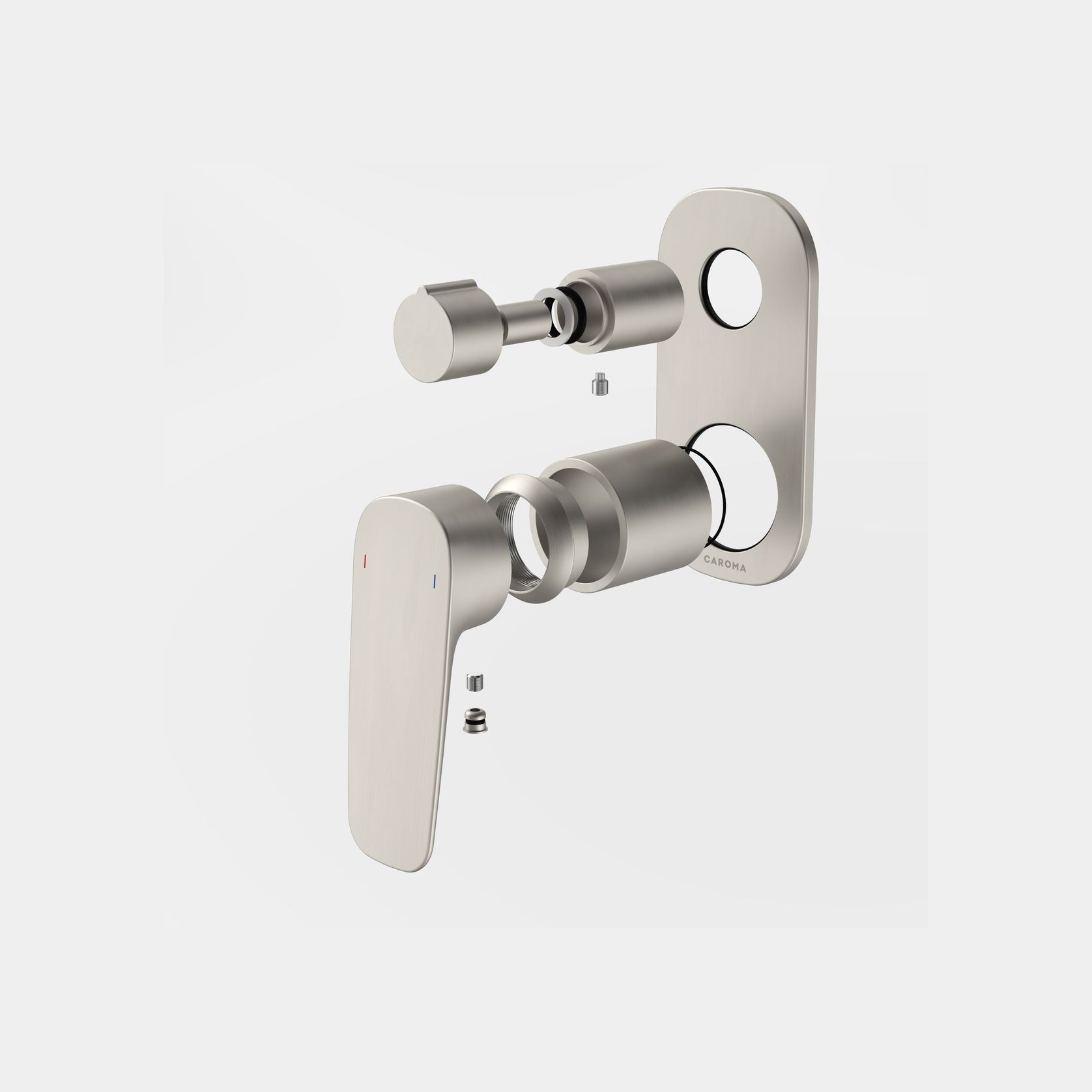 Contura II Bath/Shower Mixer with Diverter - Trim Kit  | Brushed Nickel gallery detail image