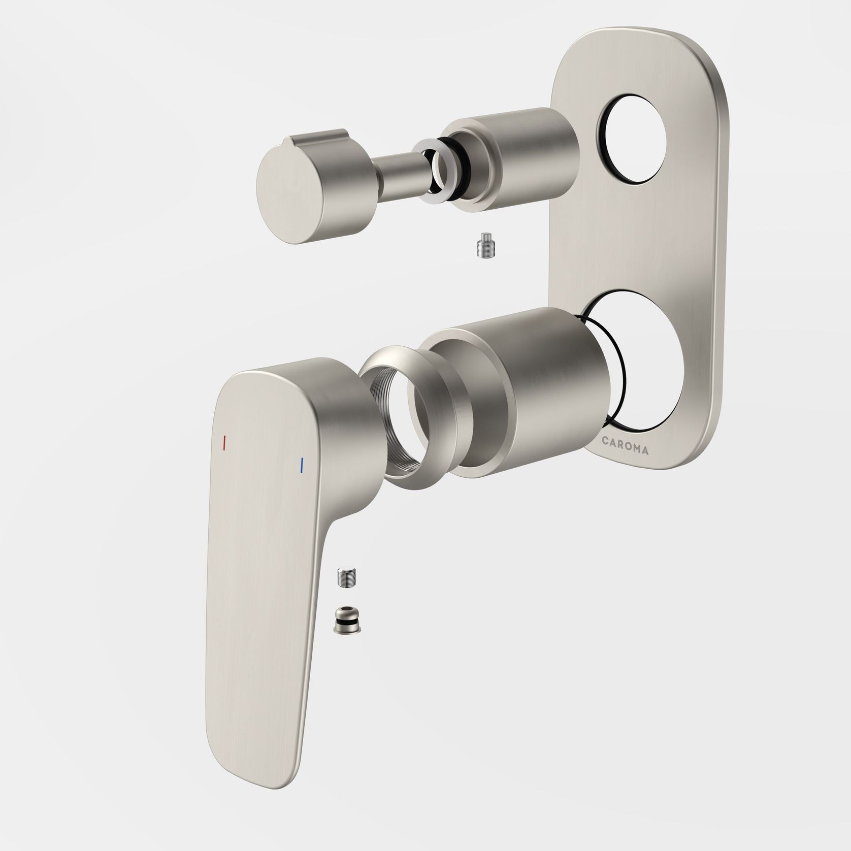 Contura II Bath/Shower Mixer with Diverter - Trim Kit  | Brushed Nickel gallery detail image