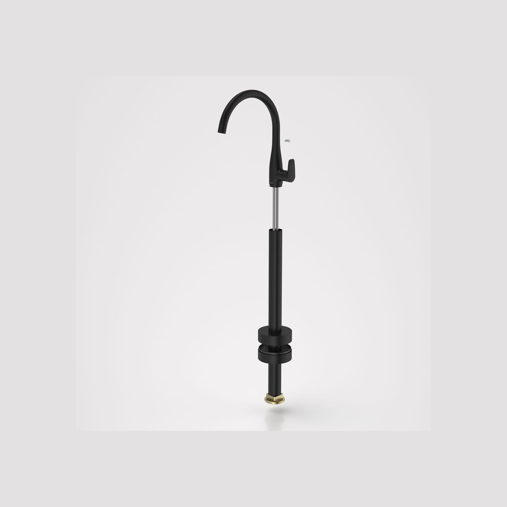 Contura II Freestanding Bath Filler - Trim Kit  | Matte Black gallery detail image