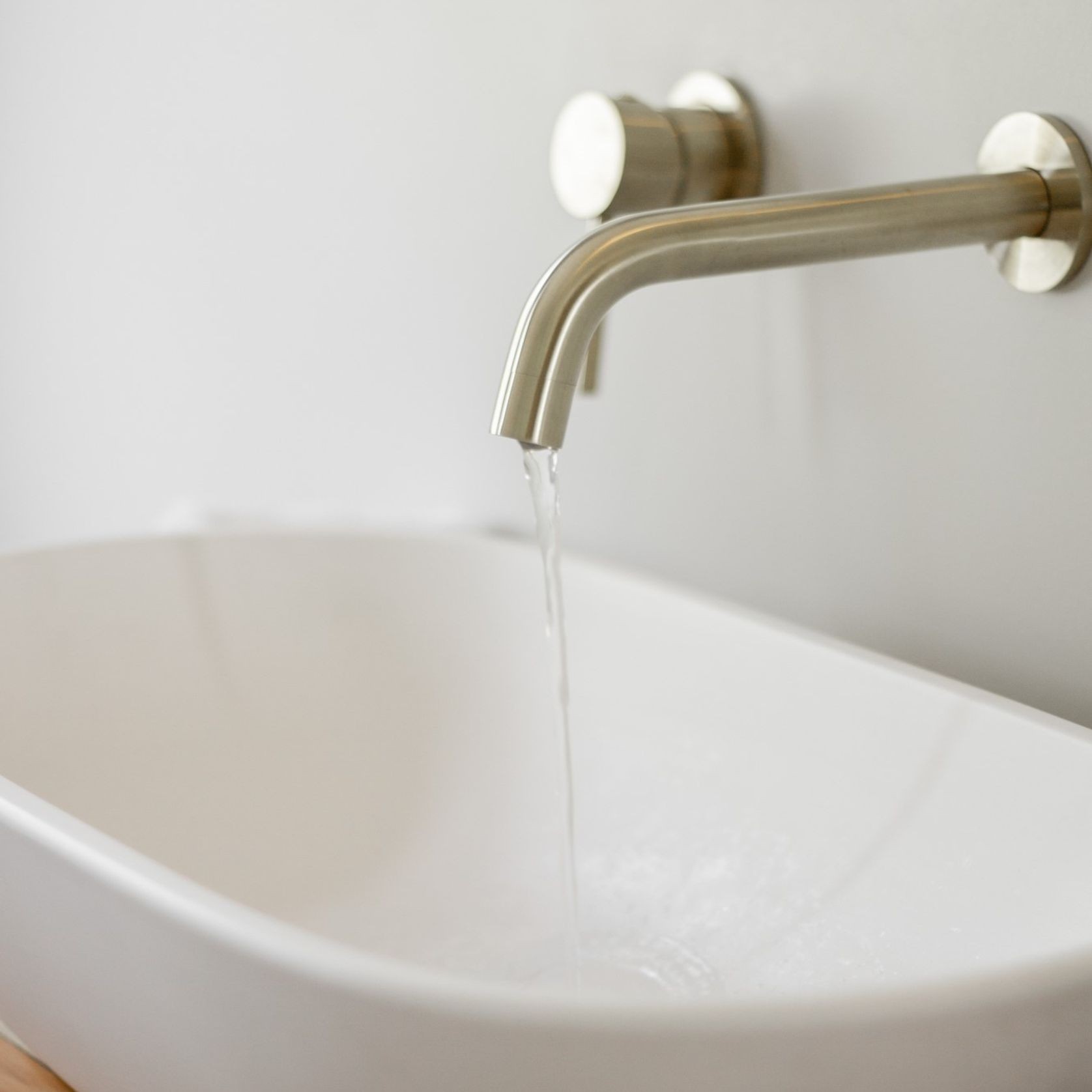 Bath & Basin Spout - SPOUT17 Brushed Gunmetal gallery detail image