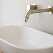 Bath & Basin Spout - SPOUT17 Brushed Gunmetal gallery detail image