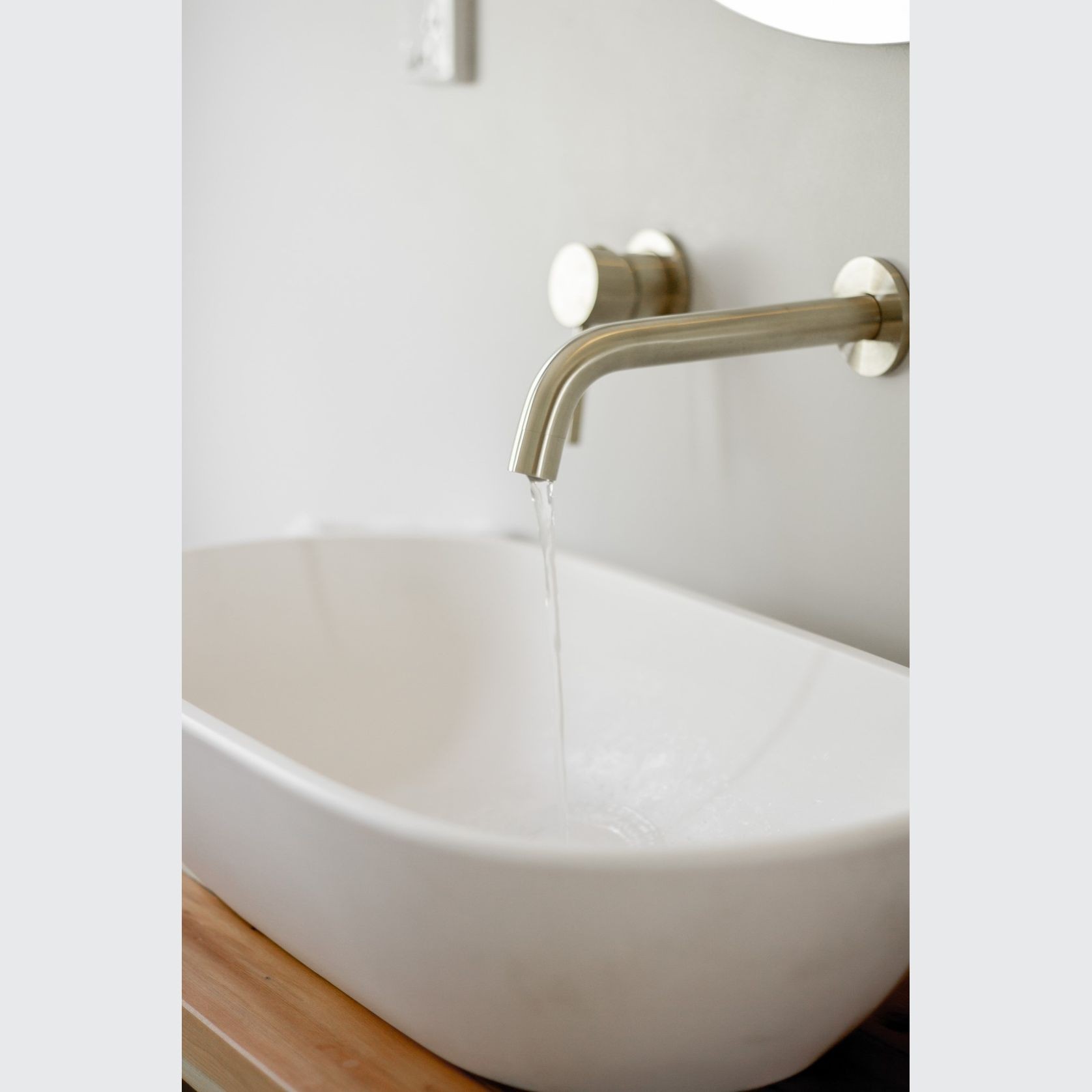 Bath & Basin Spout SPOUT17 Brushed Nickel gallery detail image