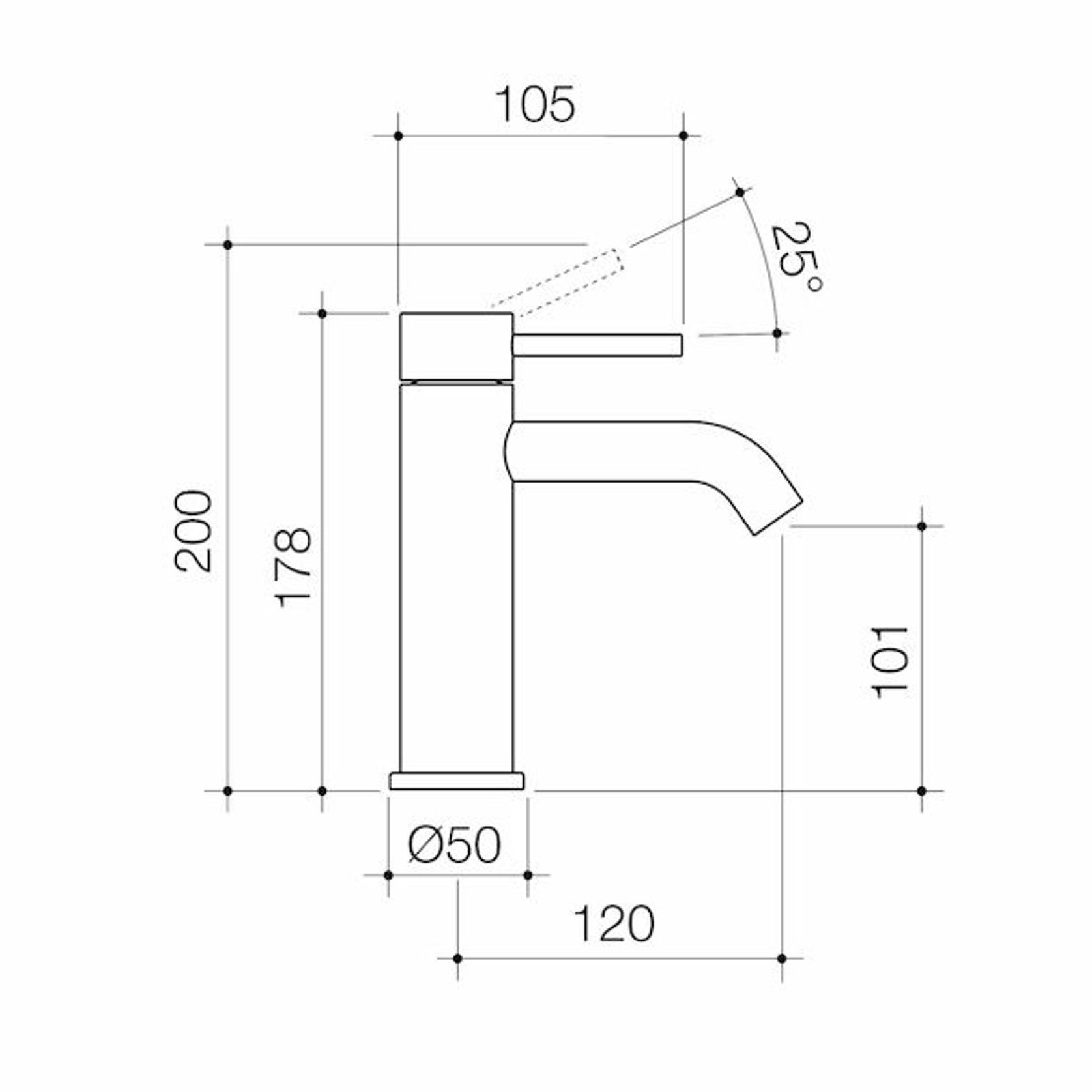 Liano II Basin Mixer - All Pressure - Lead Free gallery detail image