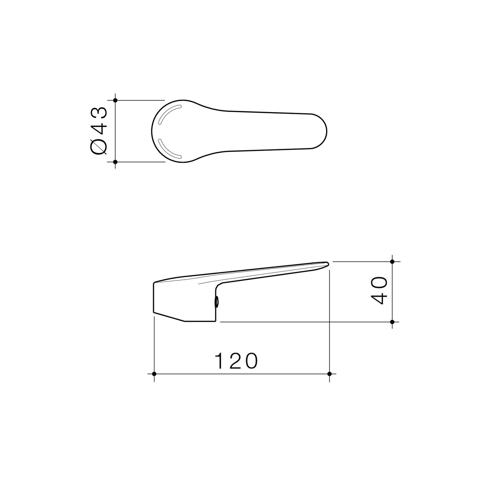 Opal Optional Standard Handle gallery detail image