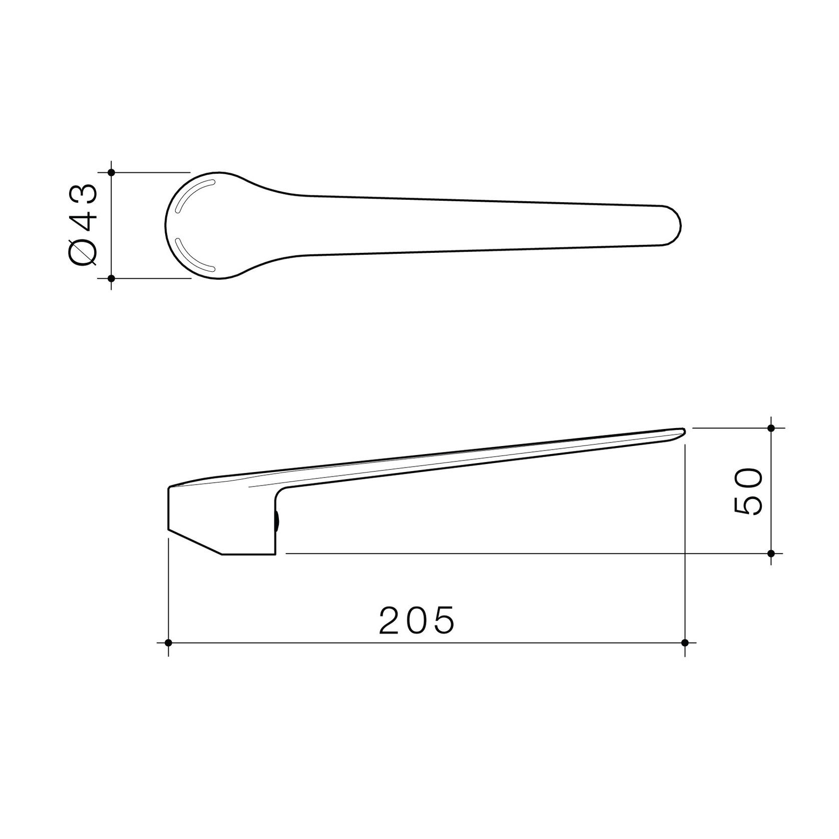 Opal Optional Care Handle gallery detail image