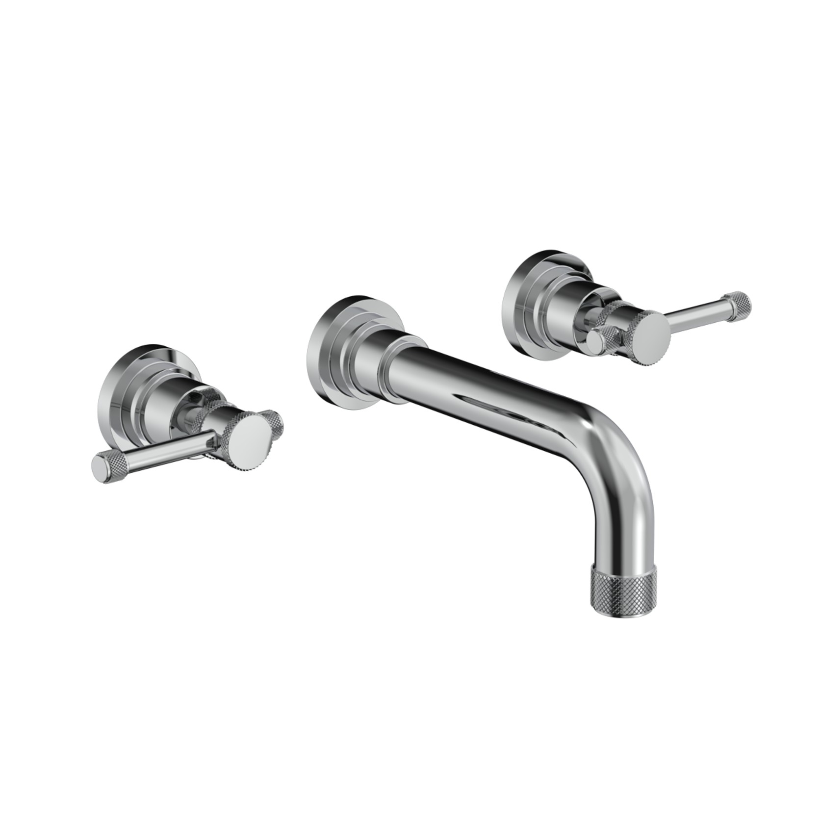 Arena 3 Hole Wall Mount Basin Mixer gallery detail image