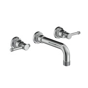 Arena 3 Hole Wall Mount Basin Mixer gallery detail image