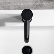 Mira Matte Black Short Basin Mixer gallery detail image